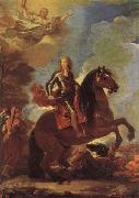 Luca Giordano Equestrian Portrait of Charles II Spain oil painting artist